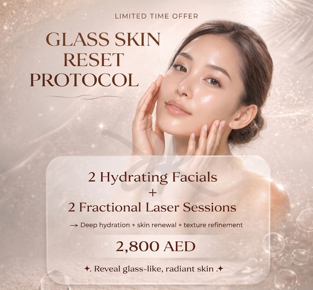 Fractional laser treatment at Roxana Aesthetics Clinic Dubai