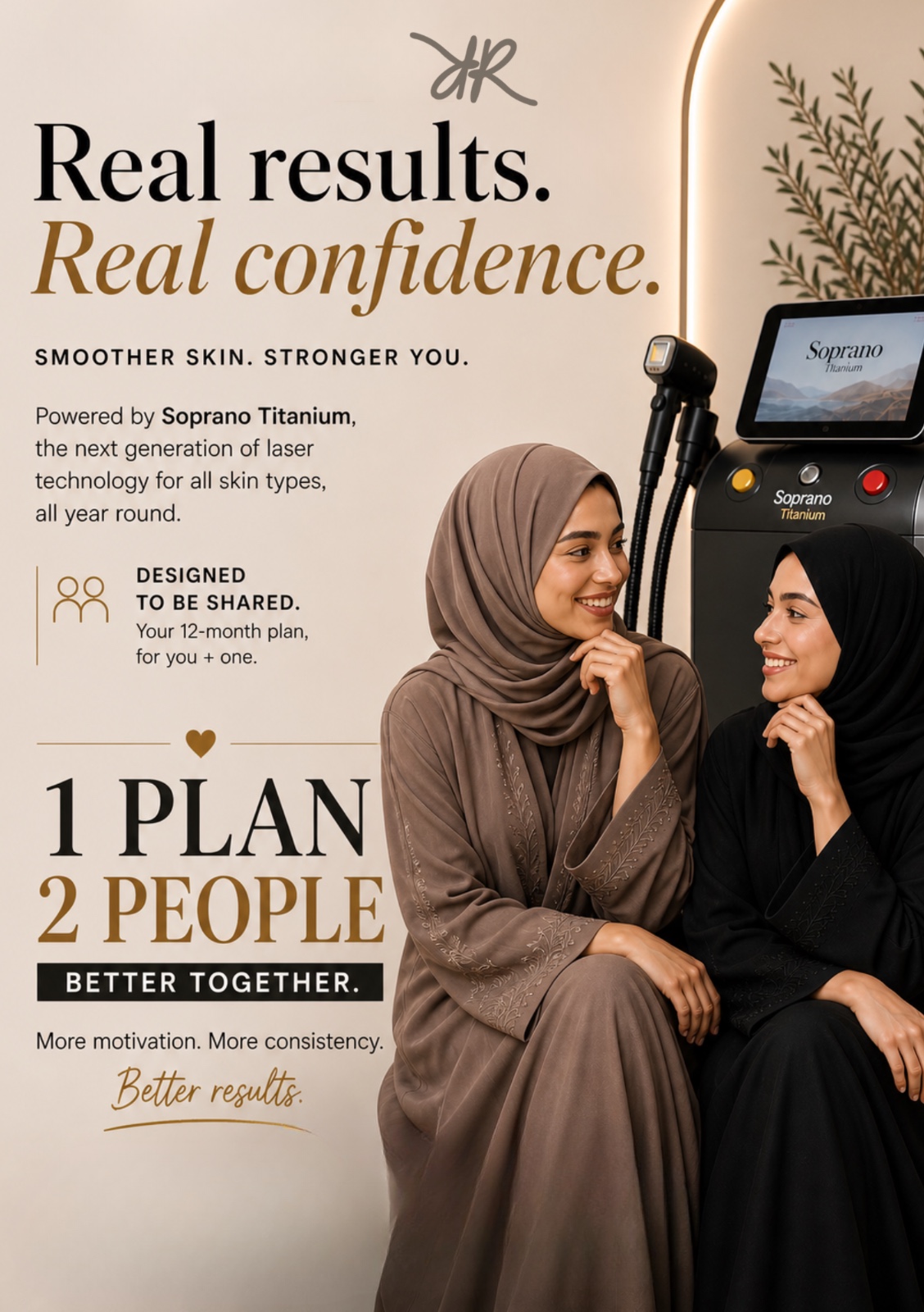 Soprano Titanium laser at Roxana Aesthetics Clinic Dubai
