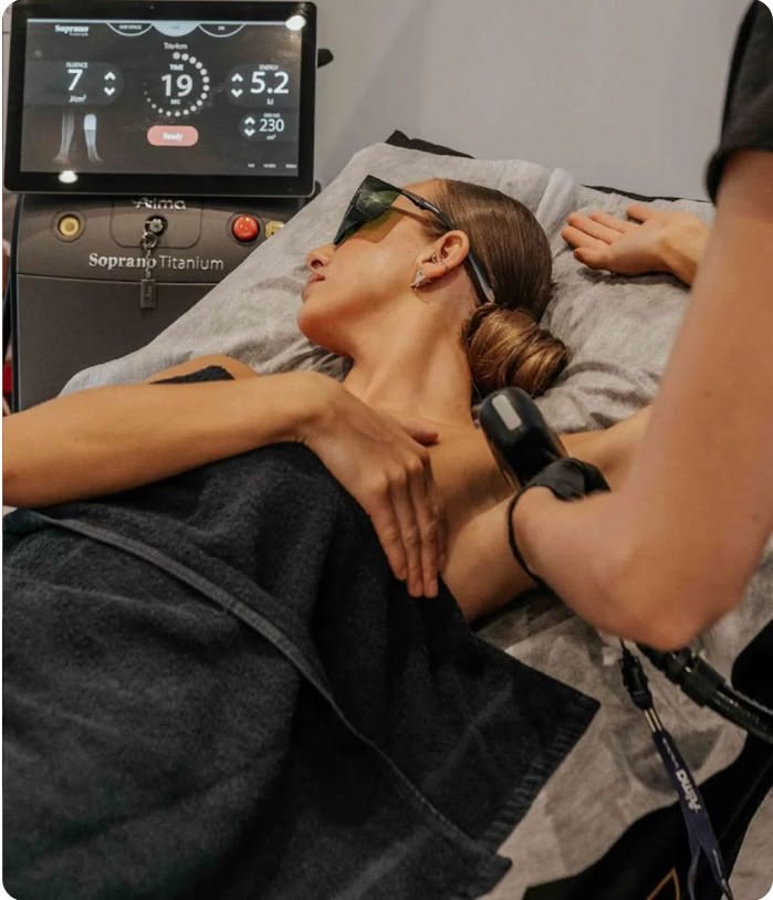Laser hair removal for dark skin - Roxana Aesthetics Clinic