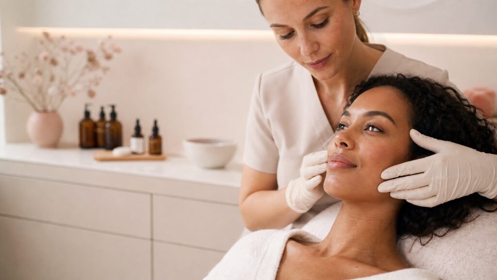 pHformula vs chemical peel consultation for pigmented skin