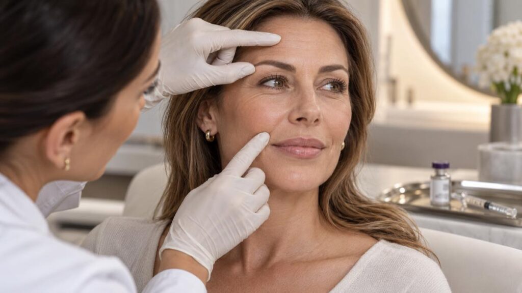 botox vs fillers consultation at Roxana Aesthetics Clinic